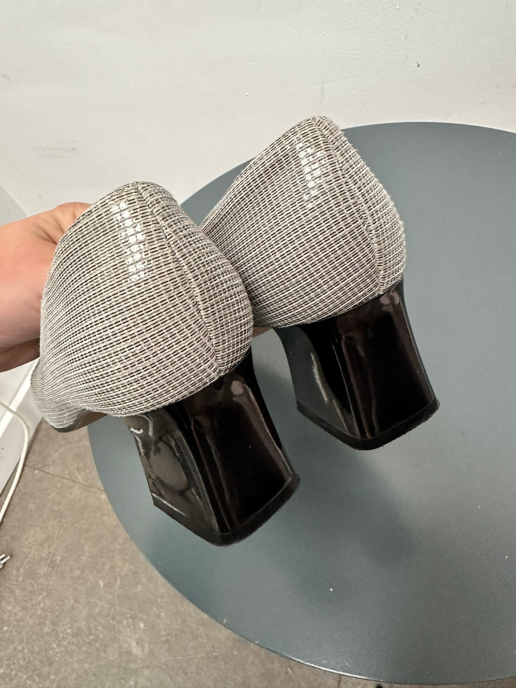 Kennell + Schmenger  Pumps maat 38,5 zilver