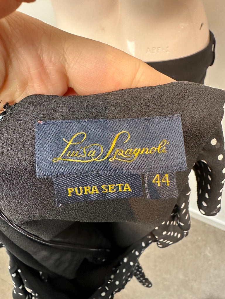 Luisa Spagnoli top met polkadots maat 40