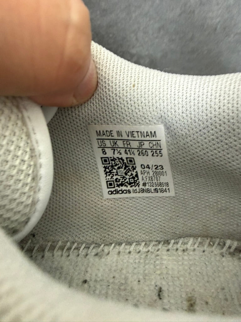 adidas - Sneakers - wit, iconische drie strepen, synthetisch leer - 41 2/3
