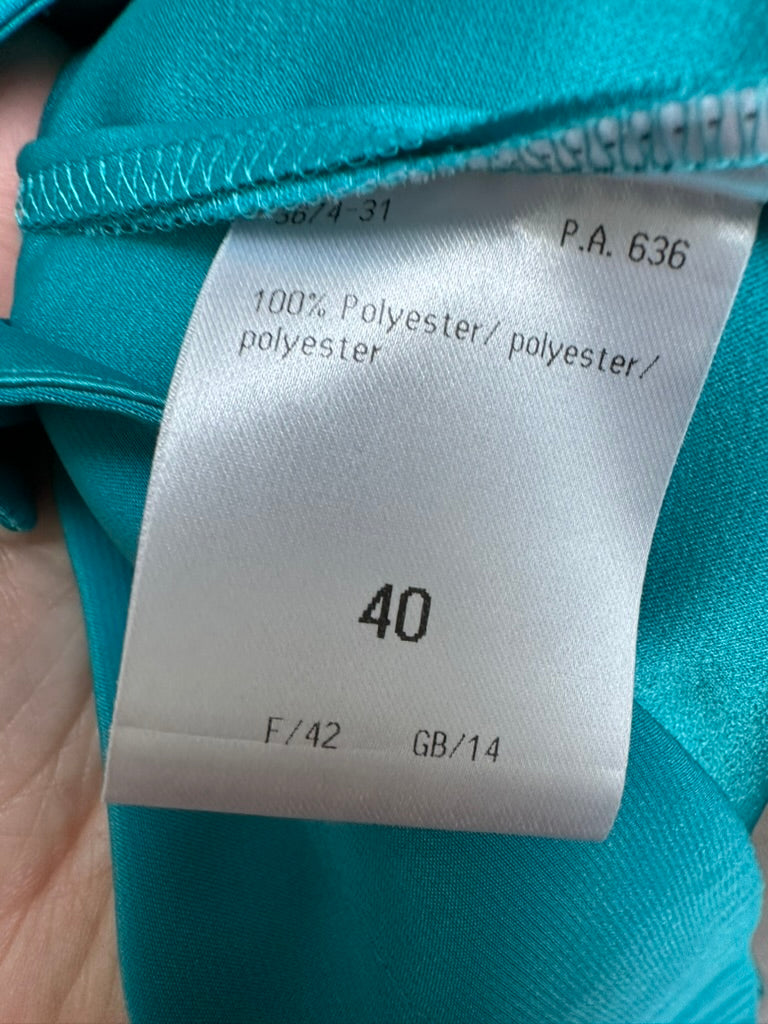 Sommermann turquoise top maat 40