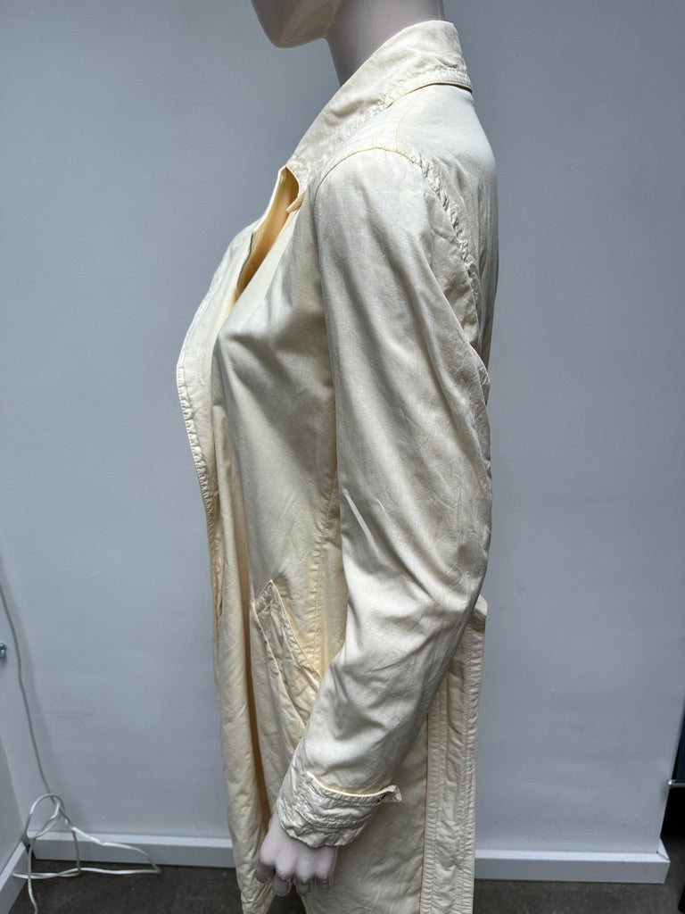 Sportmax crème trenchcoat maat 38