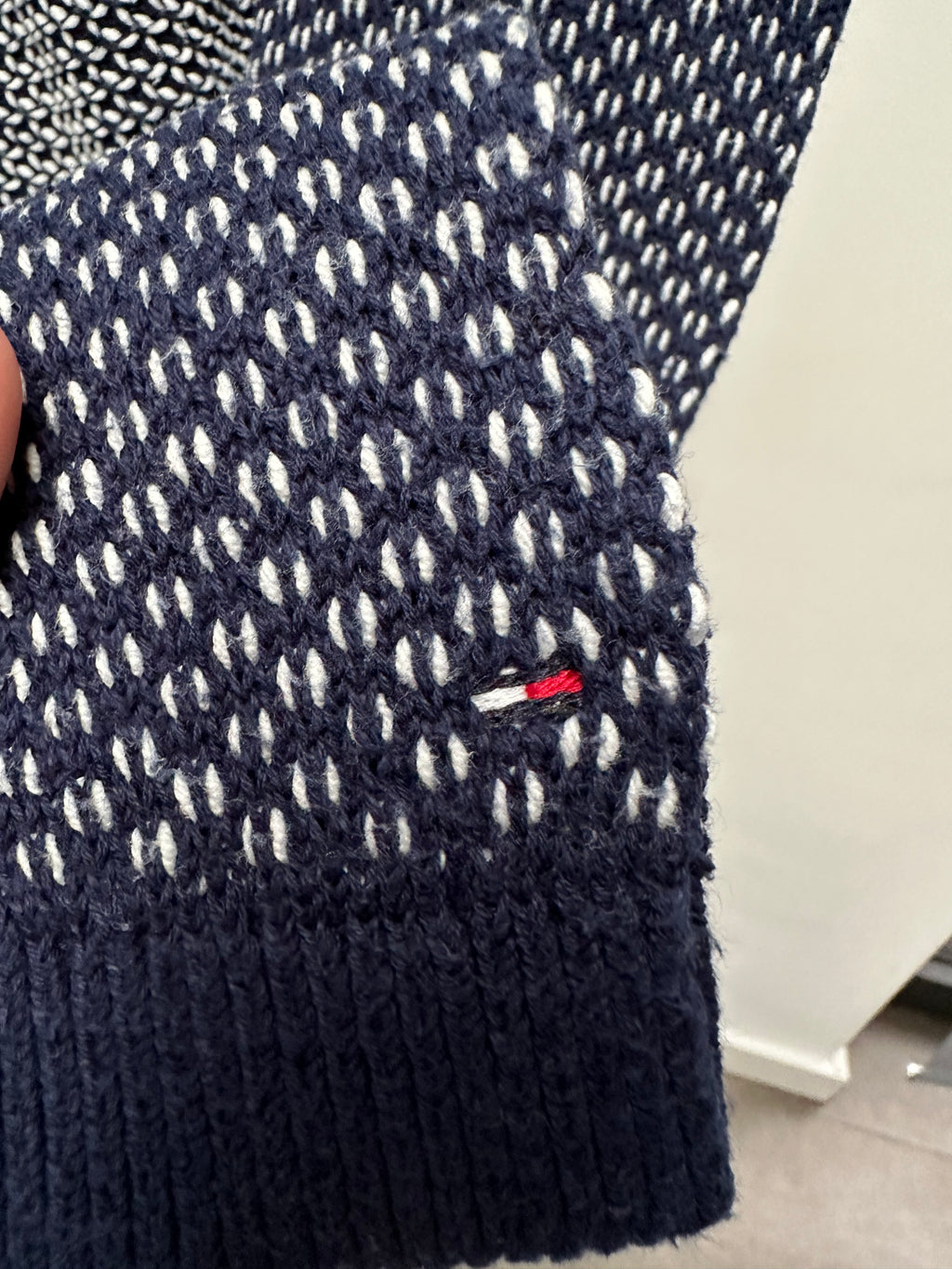 Tommy Hilfiger blauwe trui maat XS