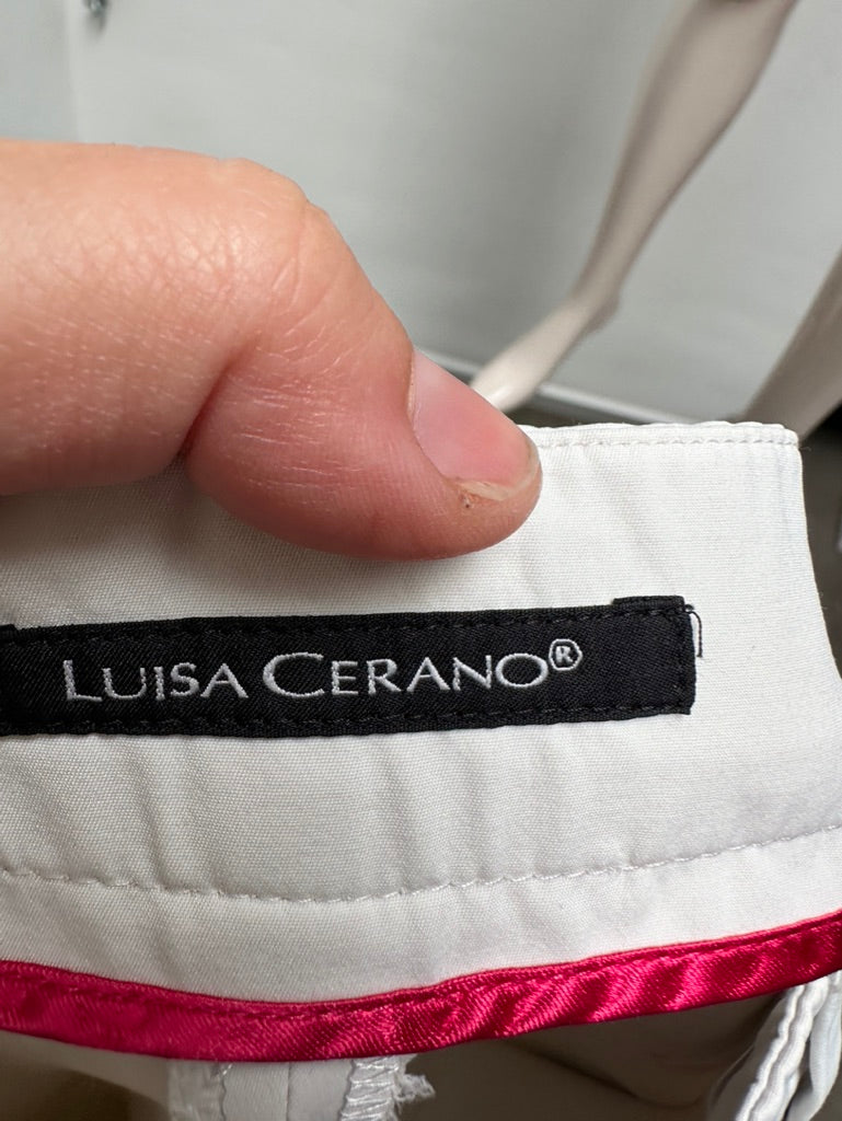 Luisa Cerano lichte chino broek maat 36