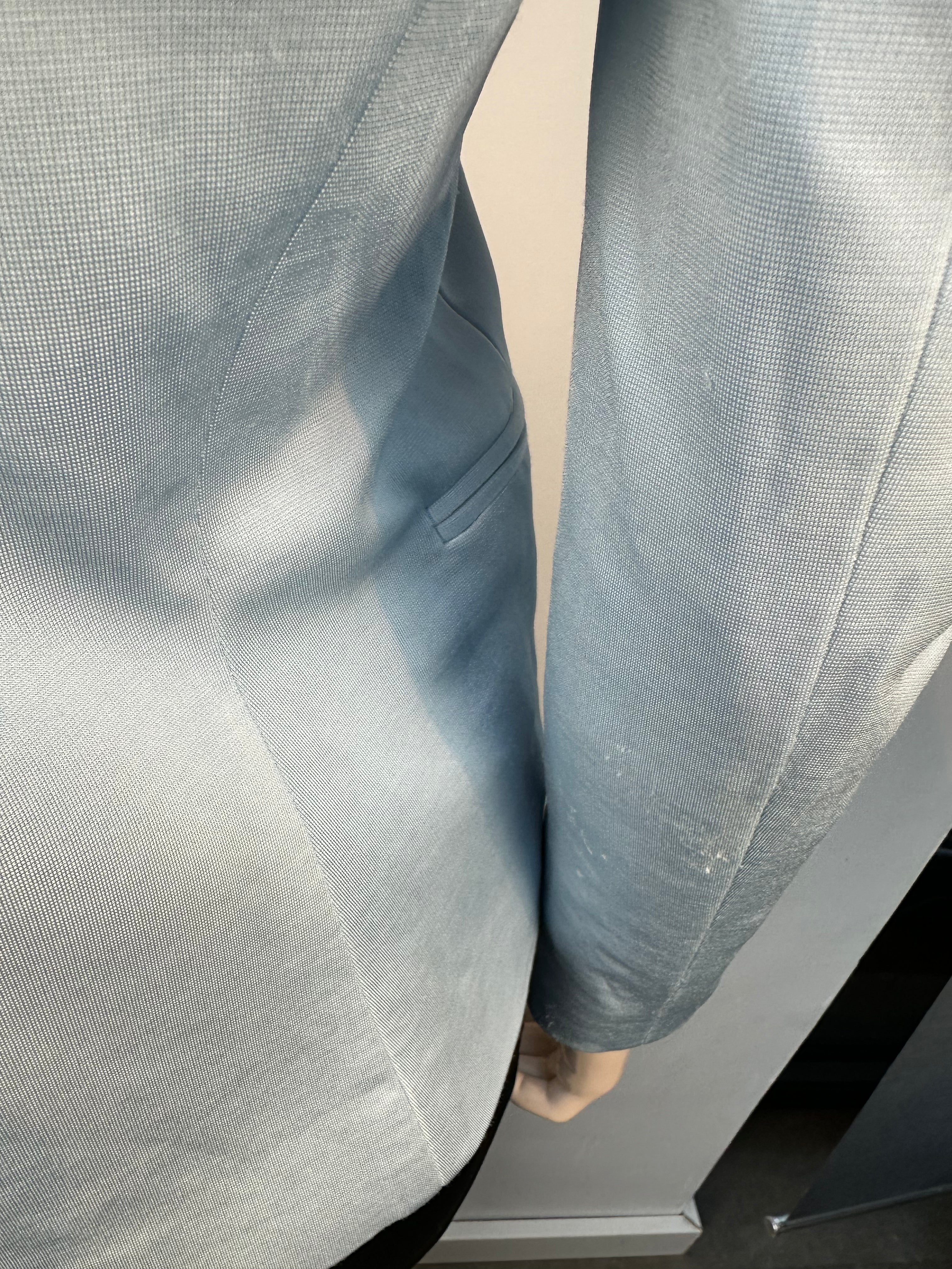 Just Cavalli lichtblauwe blazer maat XS