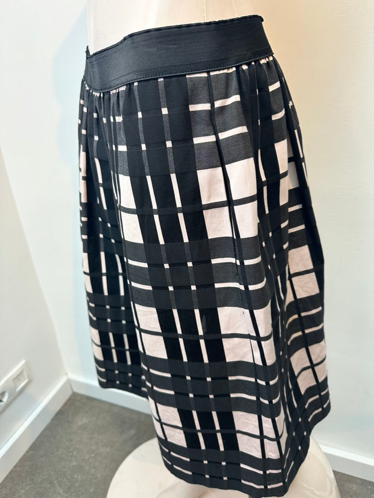 René Lezard geruite rok maat M