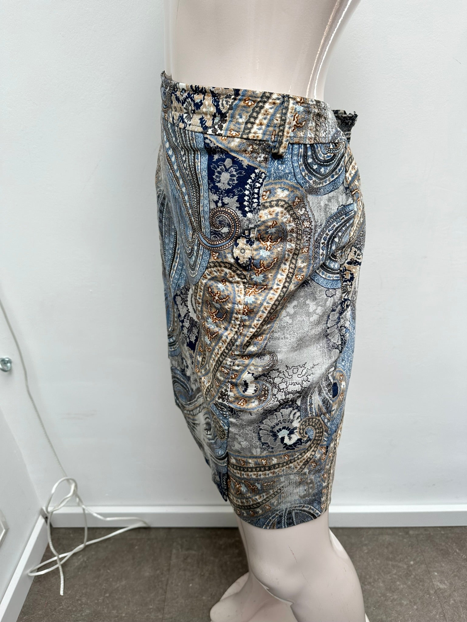 Josephine & Co Rok maat 38 blauw, beige