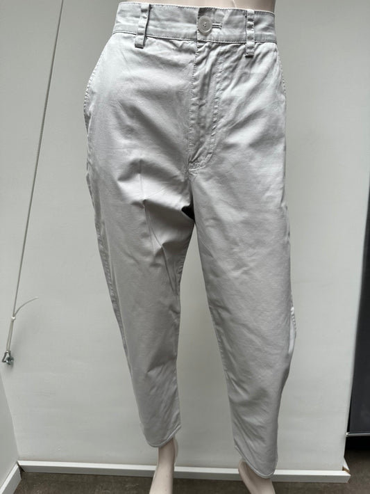 COS lichtgrijze chino broek maat 34