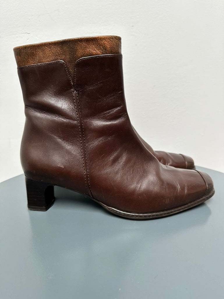 Verhulst enkellaarsjes maat 38,5 bruin