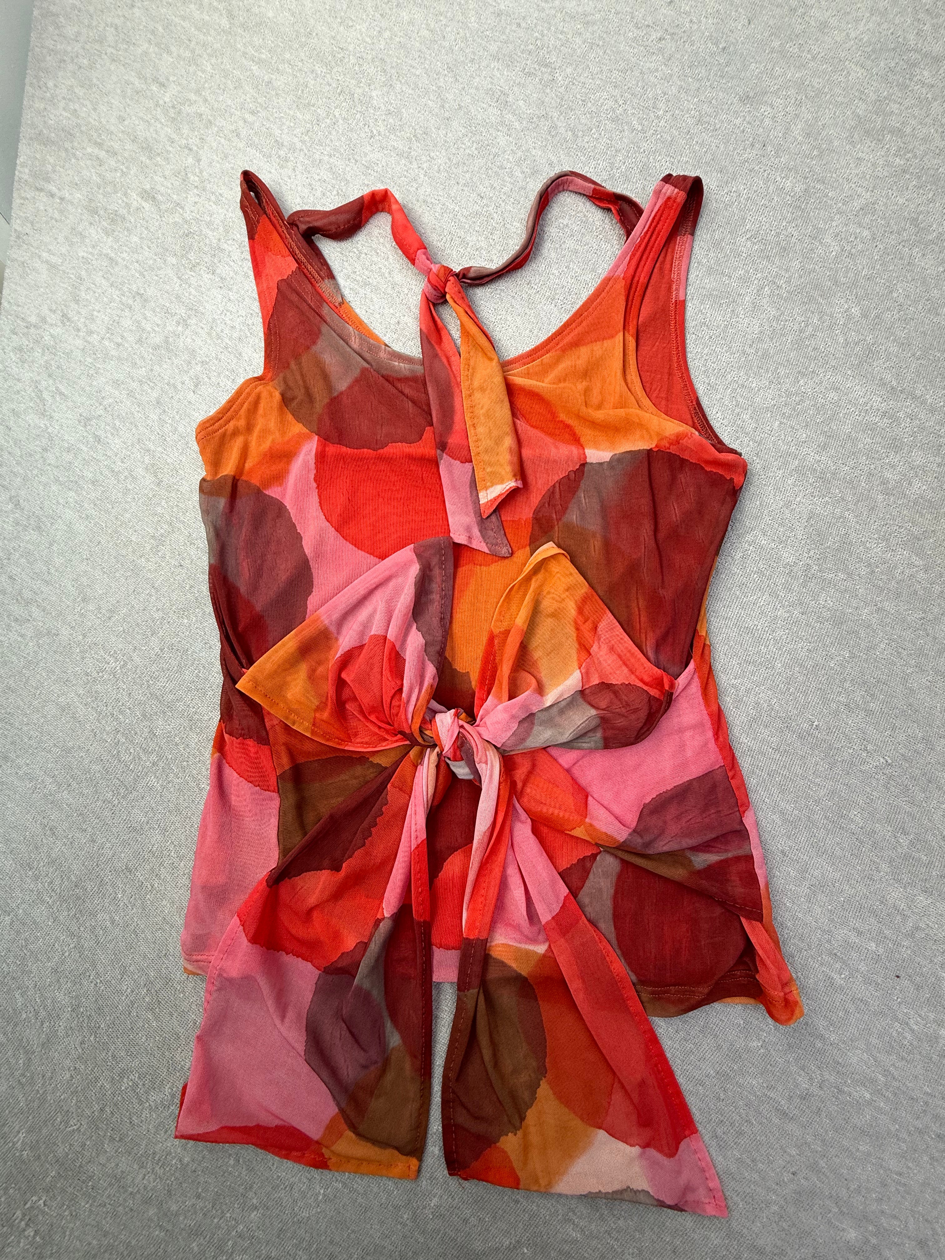 WAX Tank top maat 40 rood