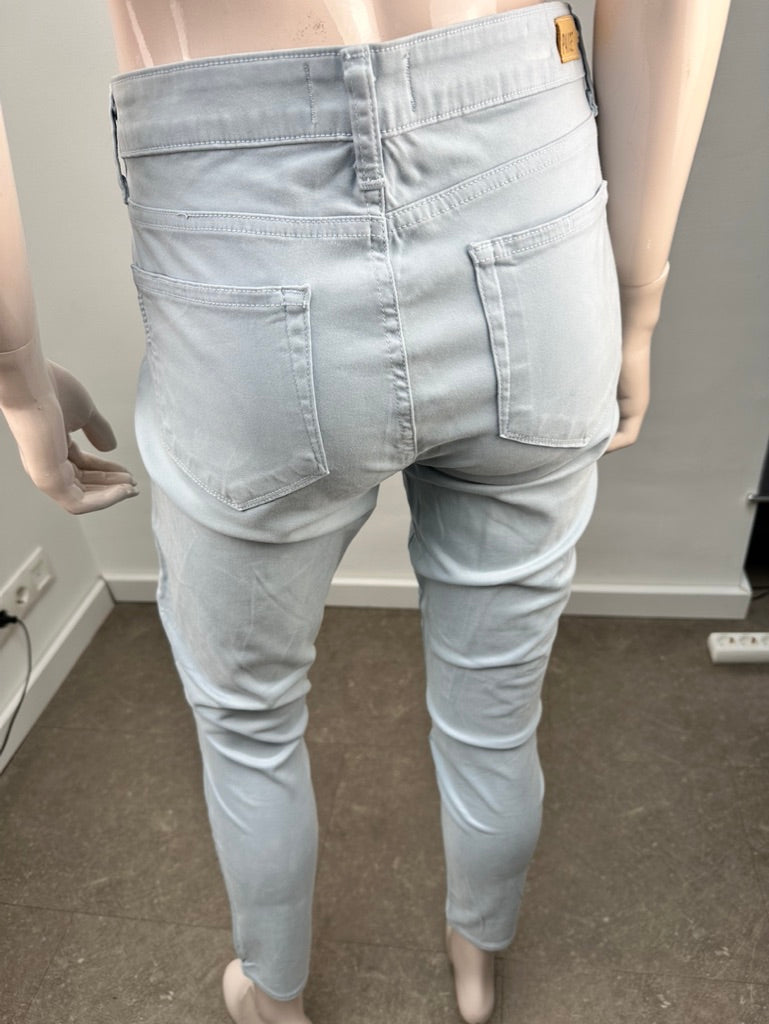 Paige blauwe straight fit broek maat 31