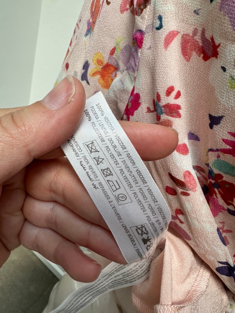 Twinset gebloemde top maat xs