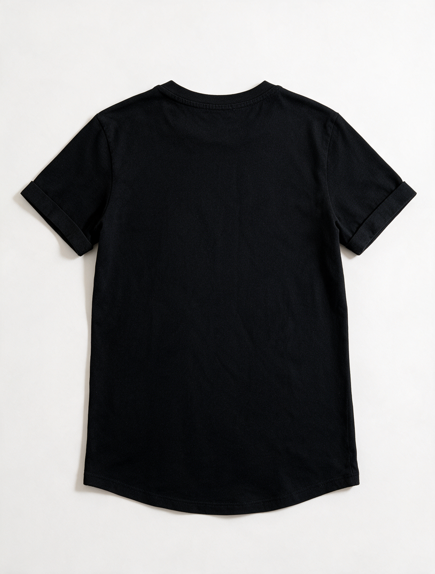 REINDERS - T-shirt - zwart, gouden pailletten, ruitpatroon
