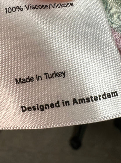 POM Amsterdam groene blouse maat 42