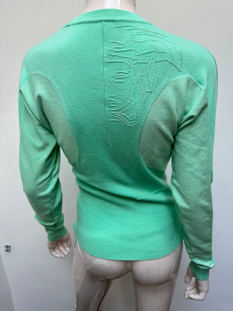 Versace collection groen vest maat M