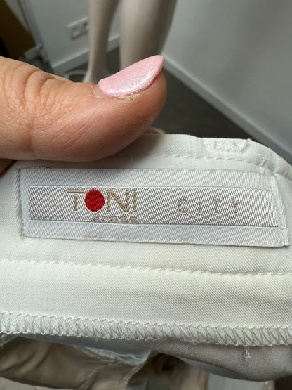 Toni City witte pantalon maat 42