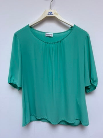 Sommermann turquoise blouse maat 42