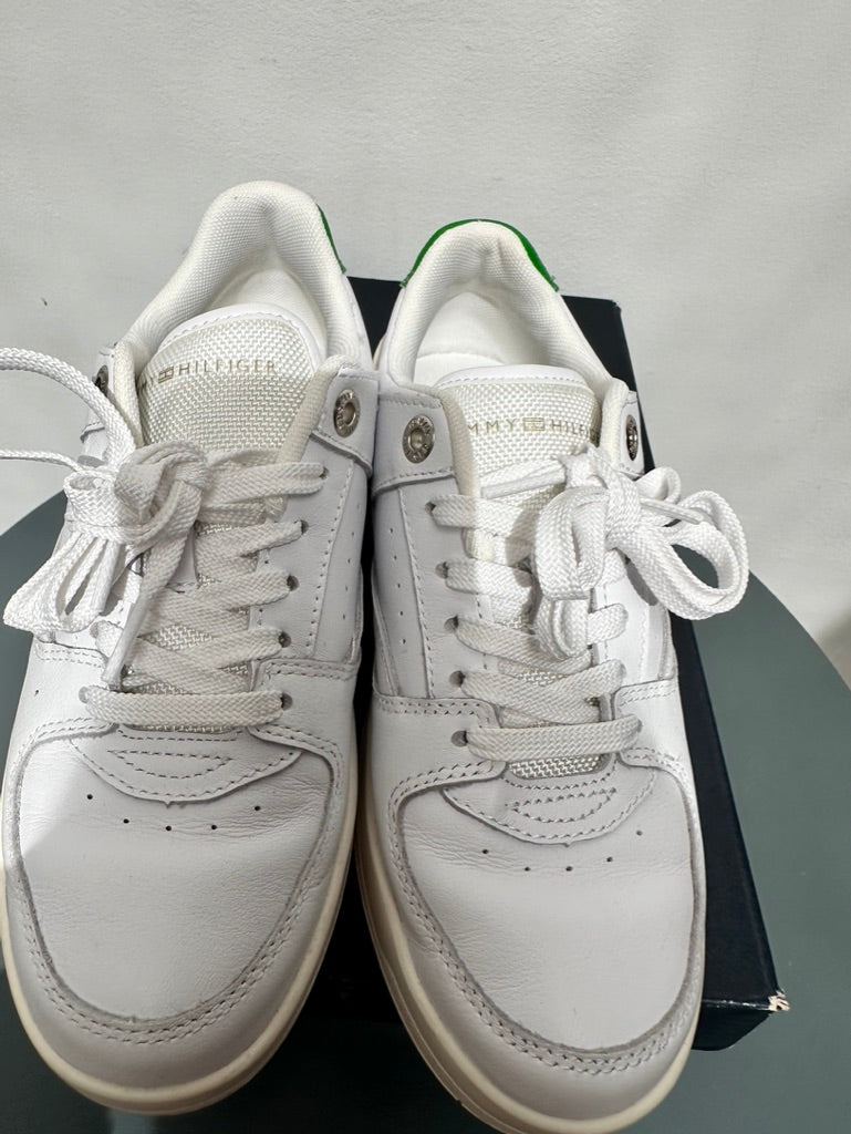 Tommy Hilfiger sneakers wit/groen maat 36