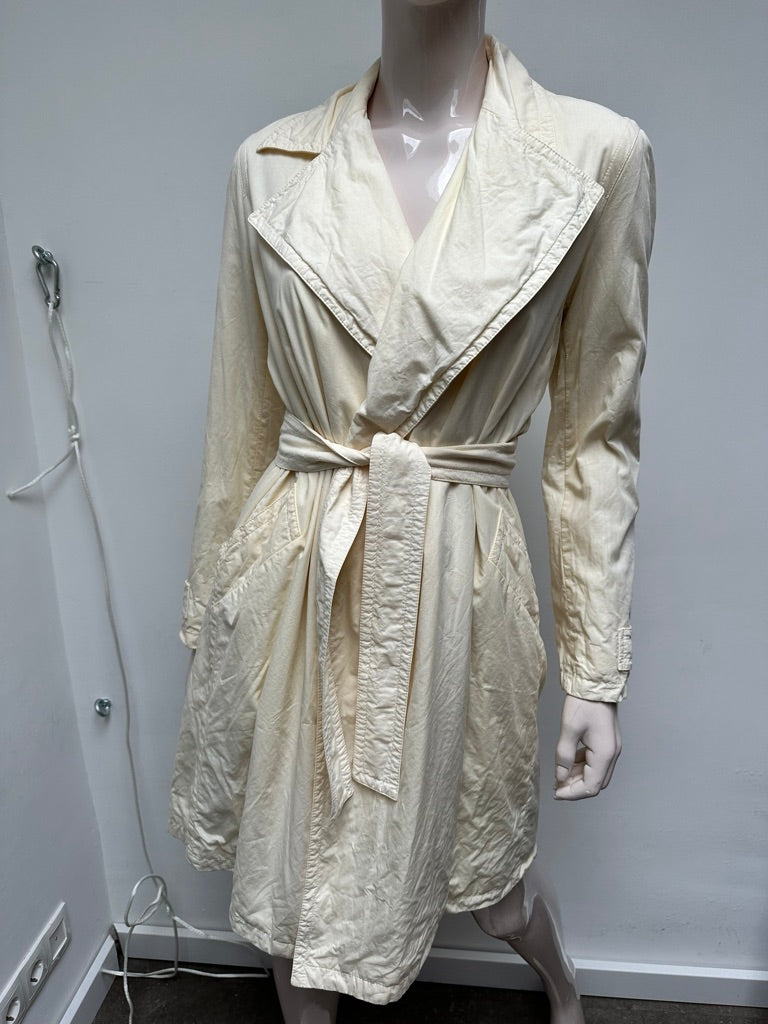 Sportmax crème trenchcoat maat 38