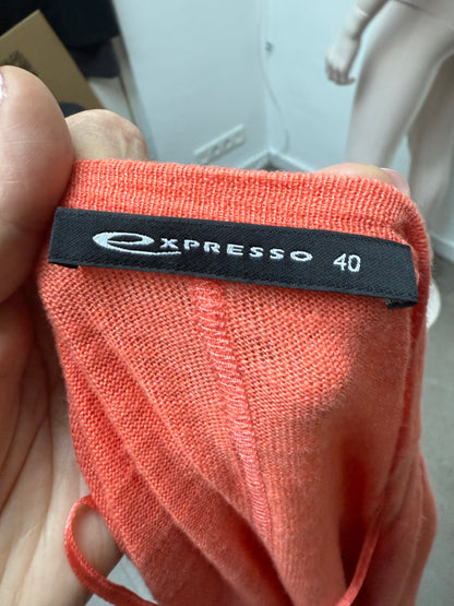 Expresso Vest maat 40 koraal