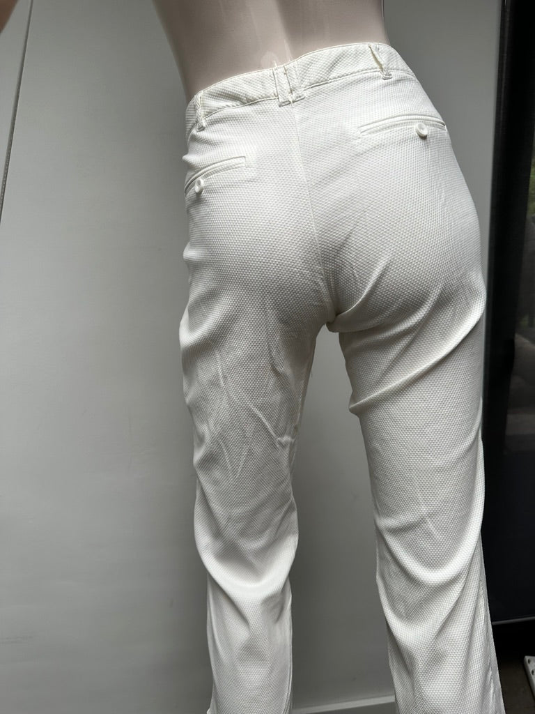 Mötivi creme cropped pantalon maat 40