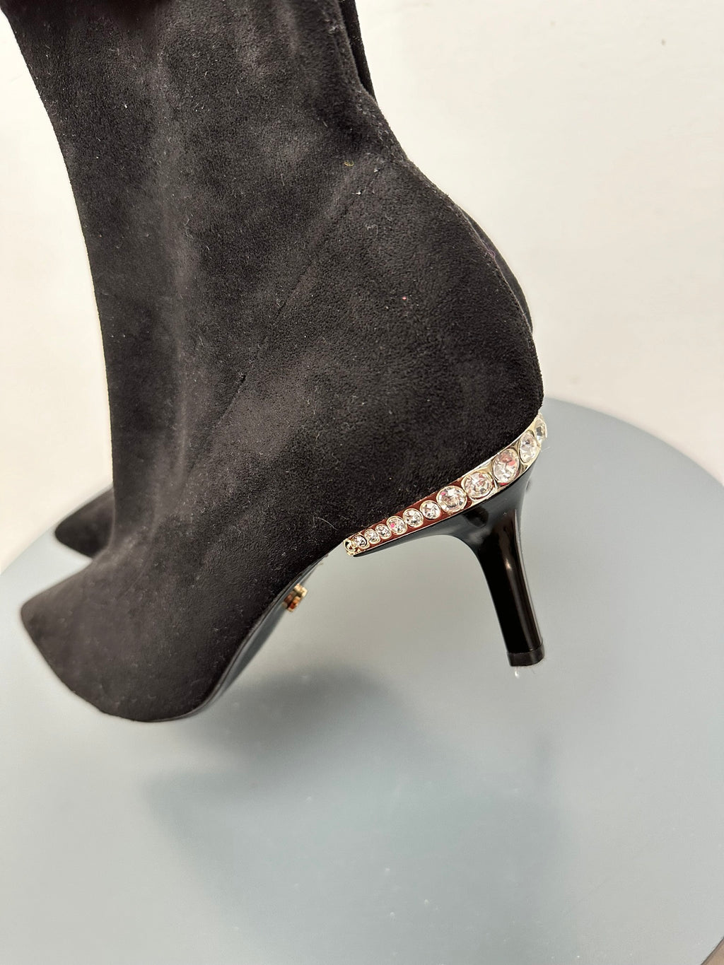 Dune London korte laarsjes met strass maat 38