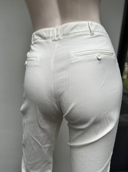 Mötivi creme cropped pantalon maat 40