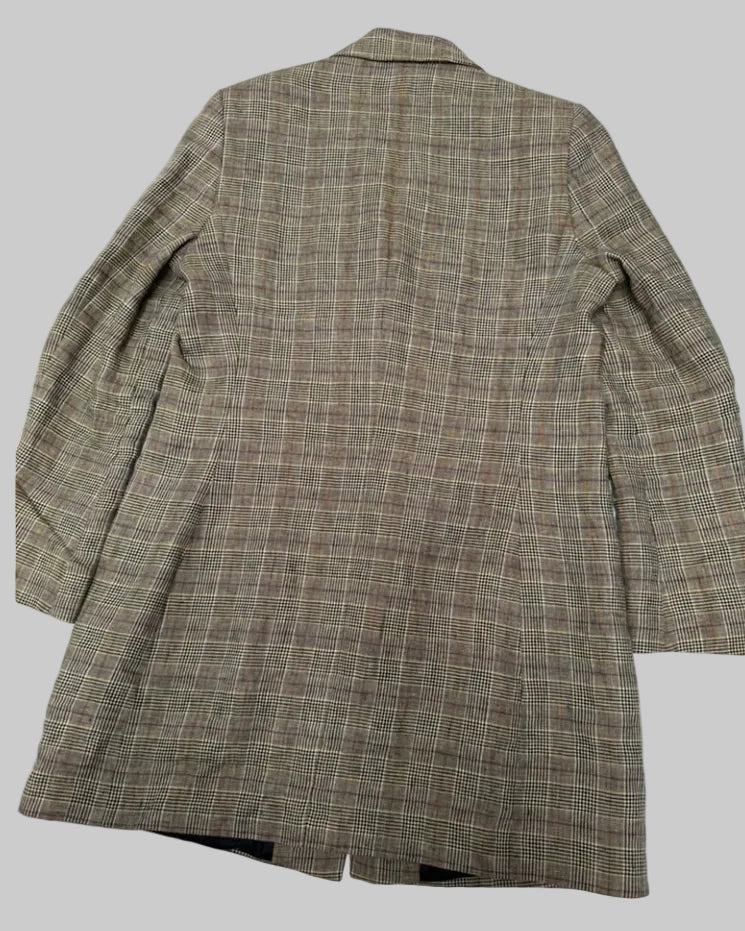 Purdey Blazer maat 42 Bruin met een ruitpatroon