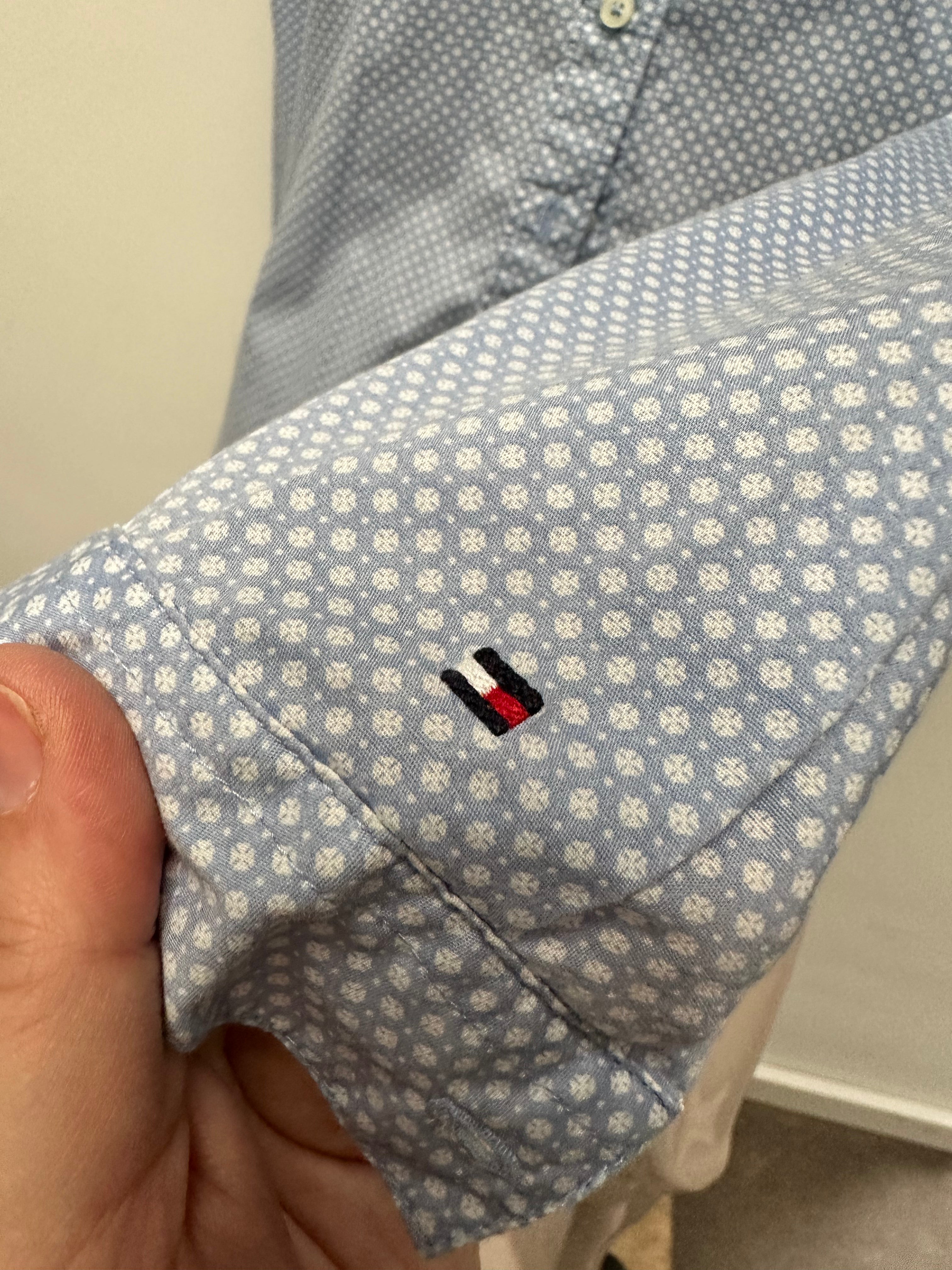 Tommy Hilfiger blauwe blouse maat 1