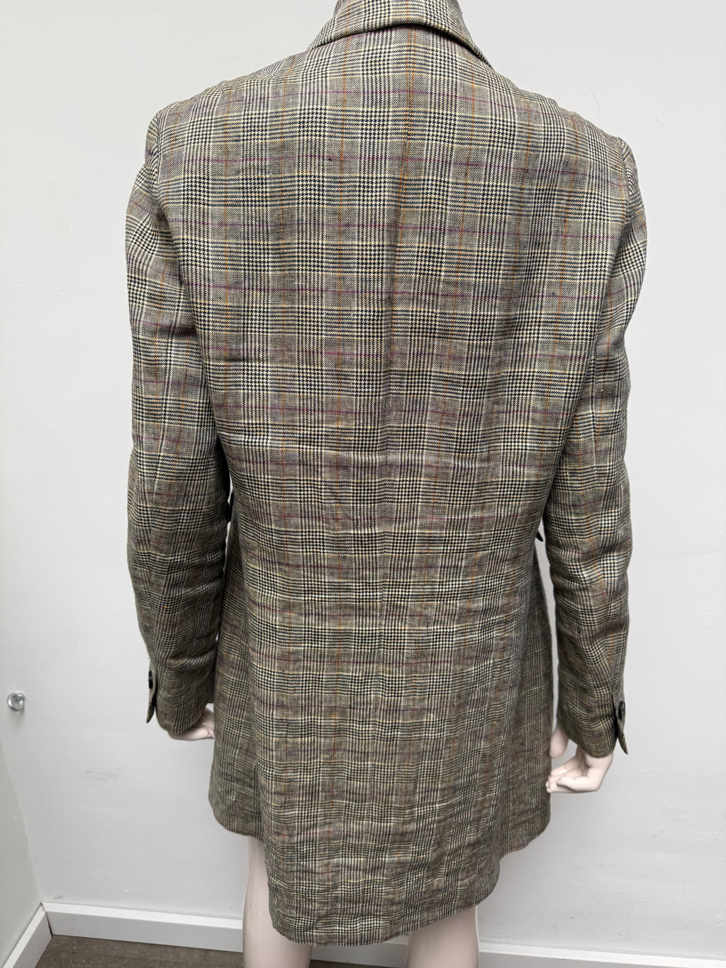 Purdey Blazer maat 42 Bruin met een ruitpatroon