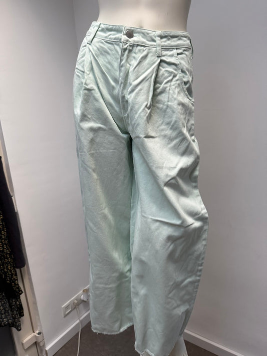 ALIGNE Broek maat 27 Licht groen