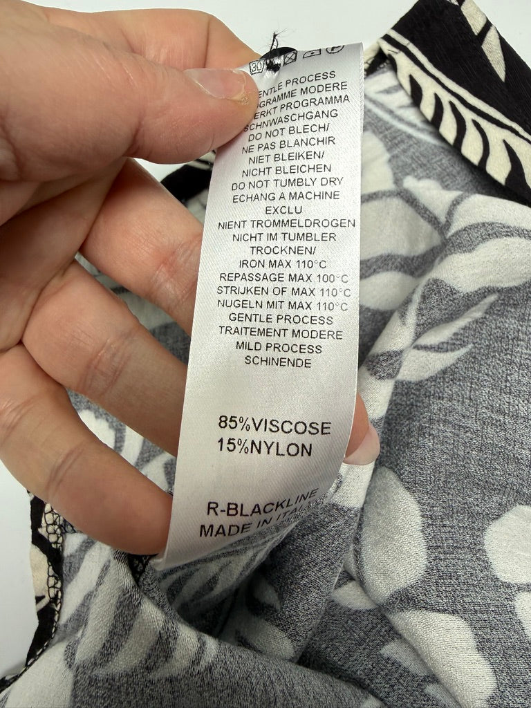 Lola Liza Jurk maat 38 Zwart en wit