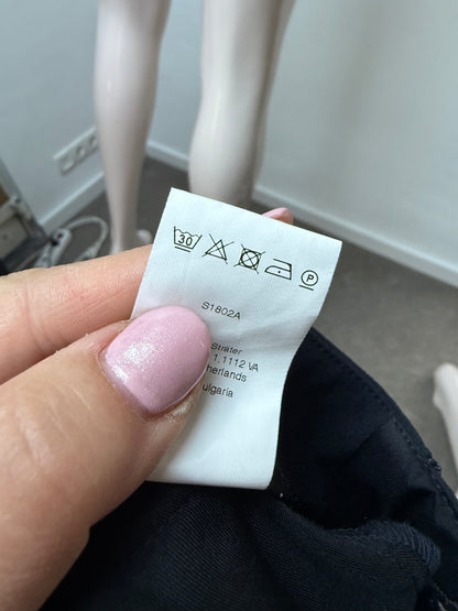 Claudia Sträter blauwe broek rechte pijp maat 42