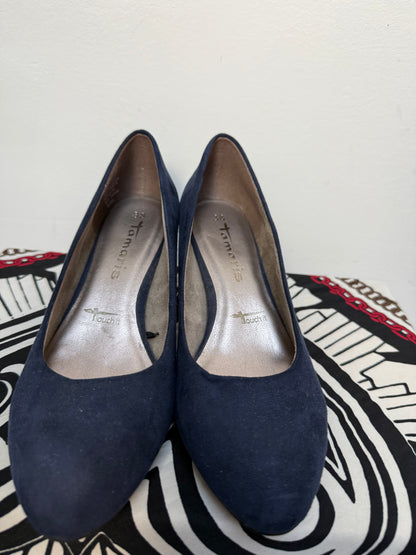 Tamaris Touch Pumps maat 38 blauw