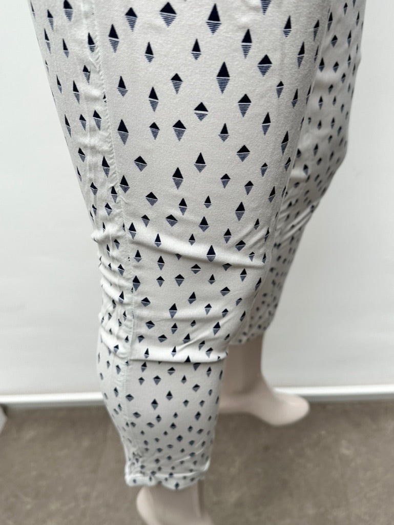 Gaastra witte broek met print maat XS