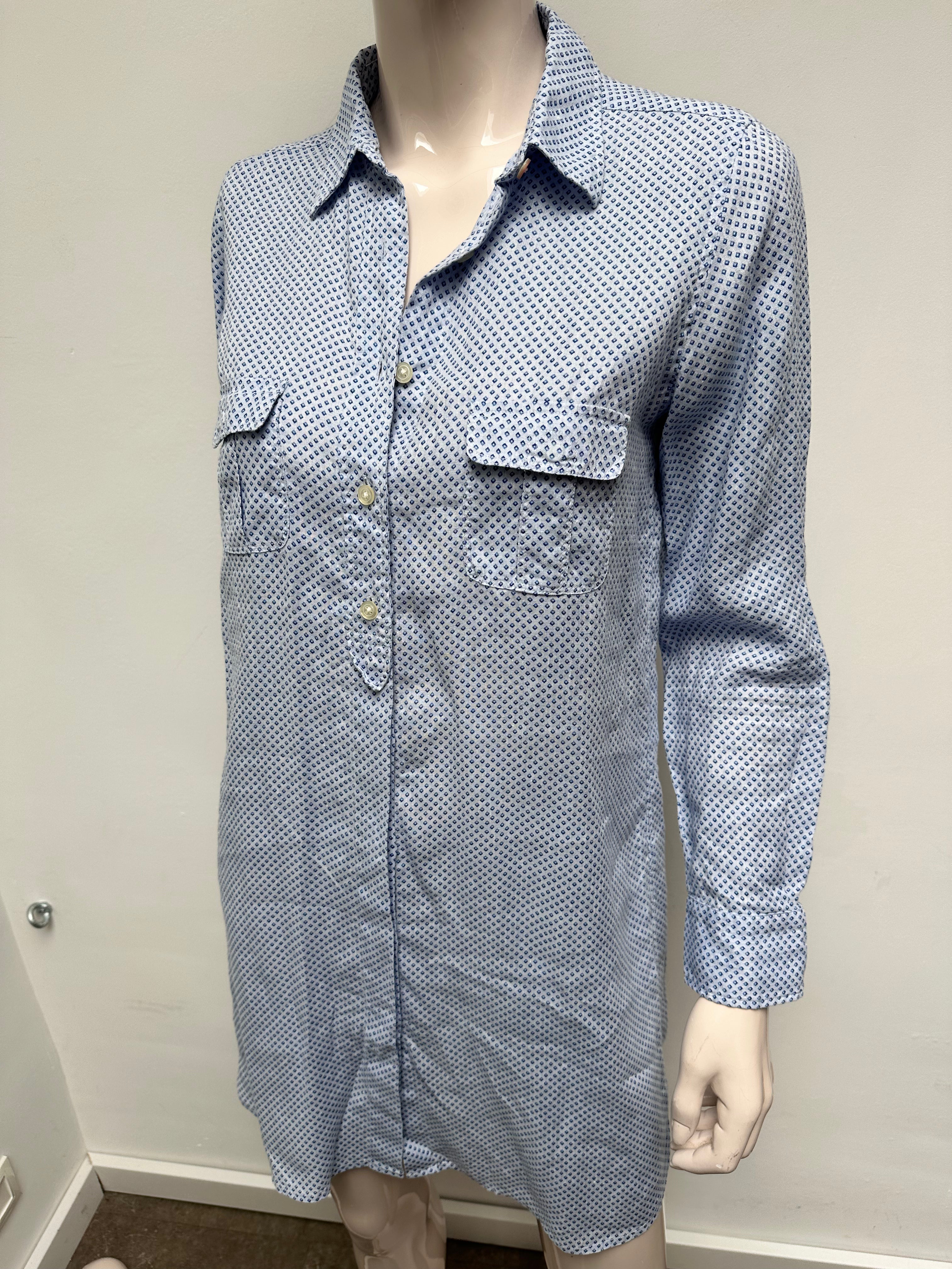 La Chemise Tropezienne linnen overhemd maat M