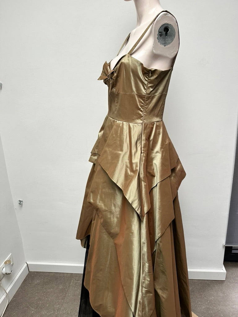 Bandolera Jurk maat 40 goud