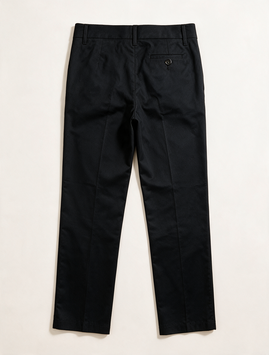 MOSCHINO CHEAPANDCHIC - Broek - zwart, slanke pasvorm, lichte glans - S