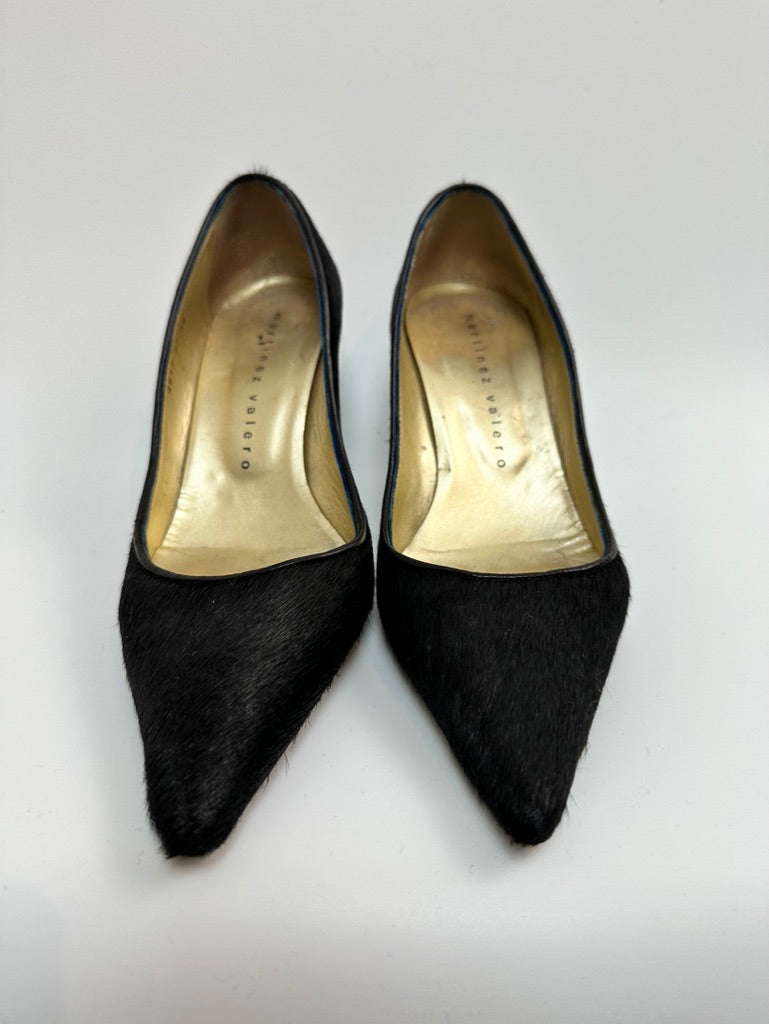 Martinez Valero ponyhair pumps maat 36