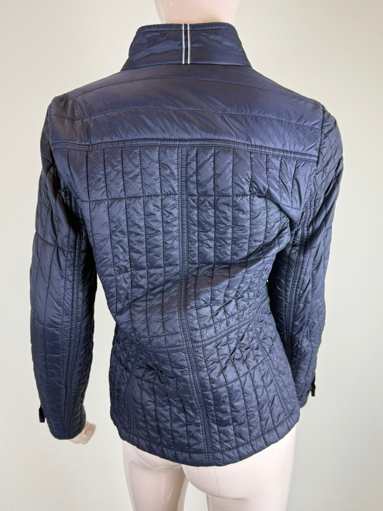 Tommy Hilfiger - Tussenjas - navyblauw, gewatteerd, drukknopen - XS