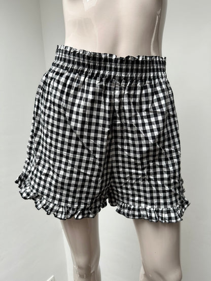 Kontatto short geruit maat XS