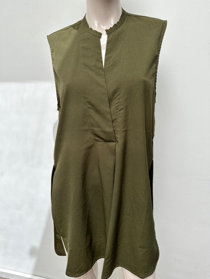 Maria Tailor khaki lange tuniek maat 36