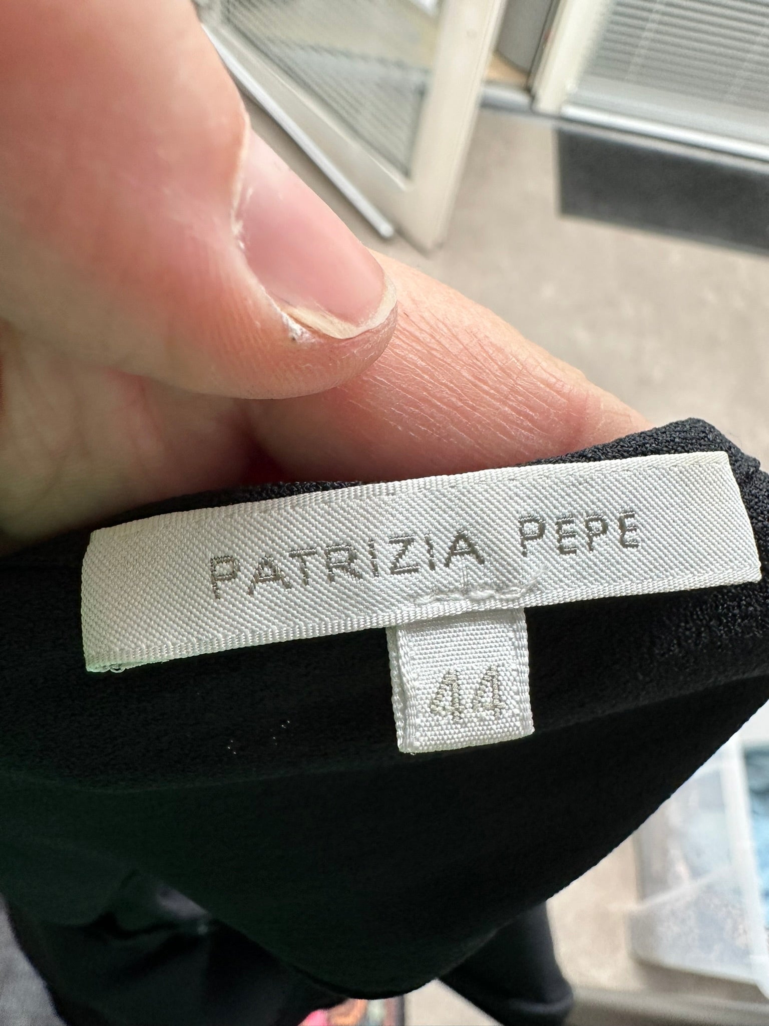 Patrizia Pepe donkerblauw jurkje maat 40 (IT 44)
