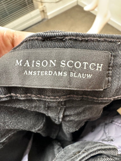 Maison Scotch zwarte jeans maat 29-34