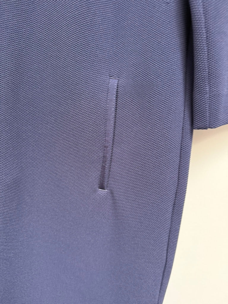 Betty Barclay - Jurk - diepblauw, 3/4 mouw, ronde hals - M