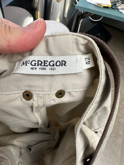 McGregor beige broek met rechte pijp maat 42