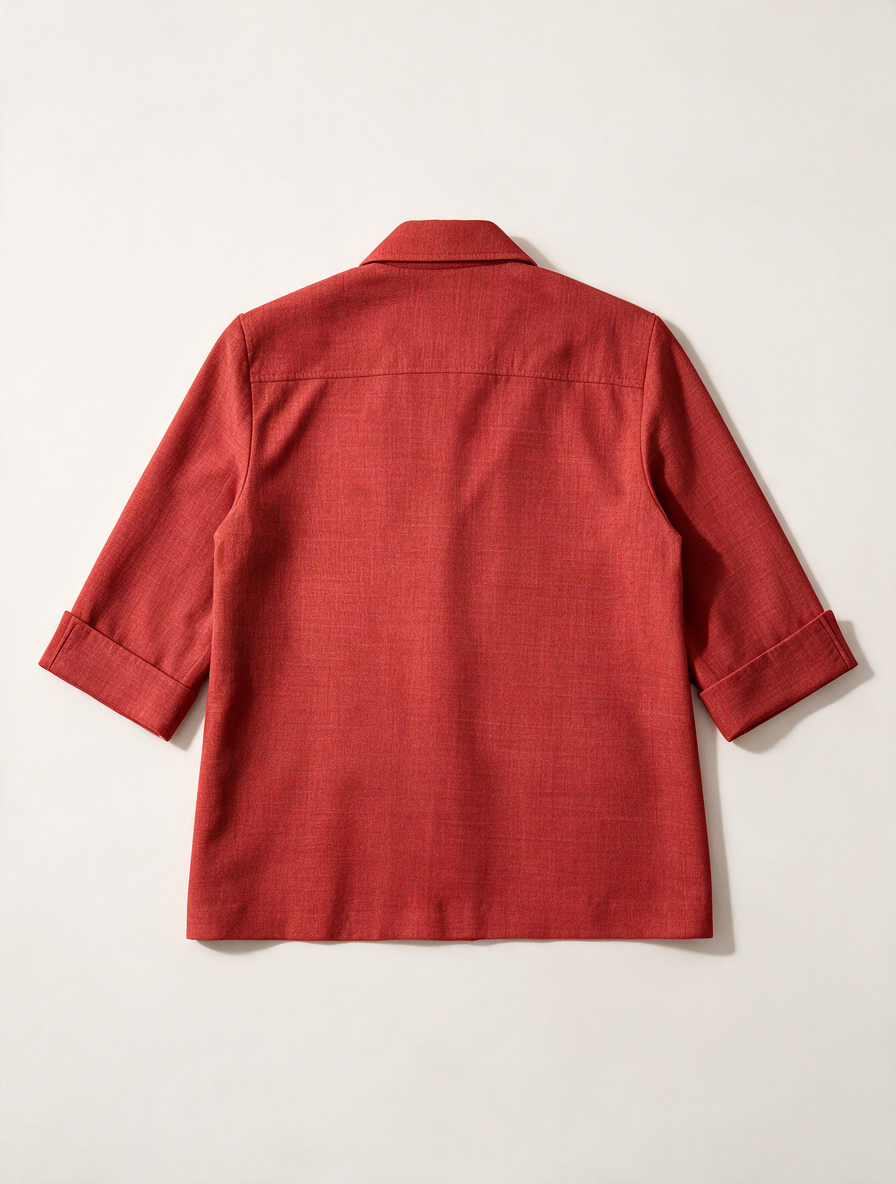 Setter Lady - Blazer - rood, reverskraag, 3/4 mouw - XL