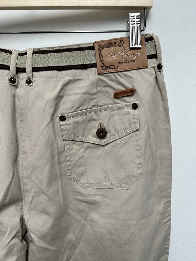 McGregor beige broek met rechte pijp maat 42