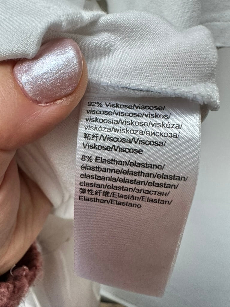 Rabe wit shirt met strass maat 42