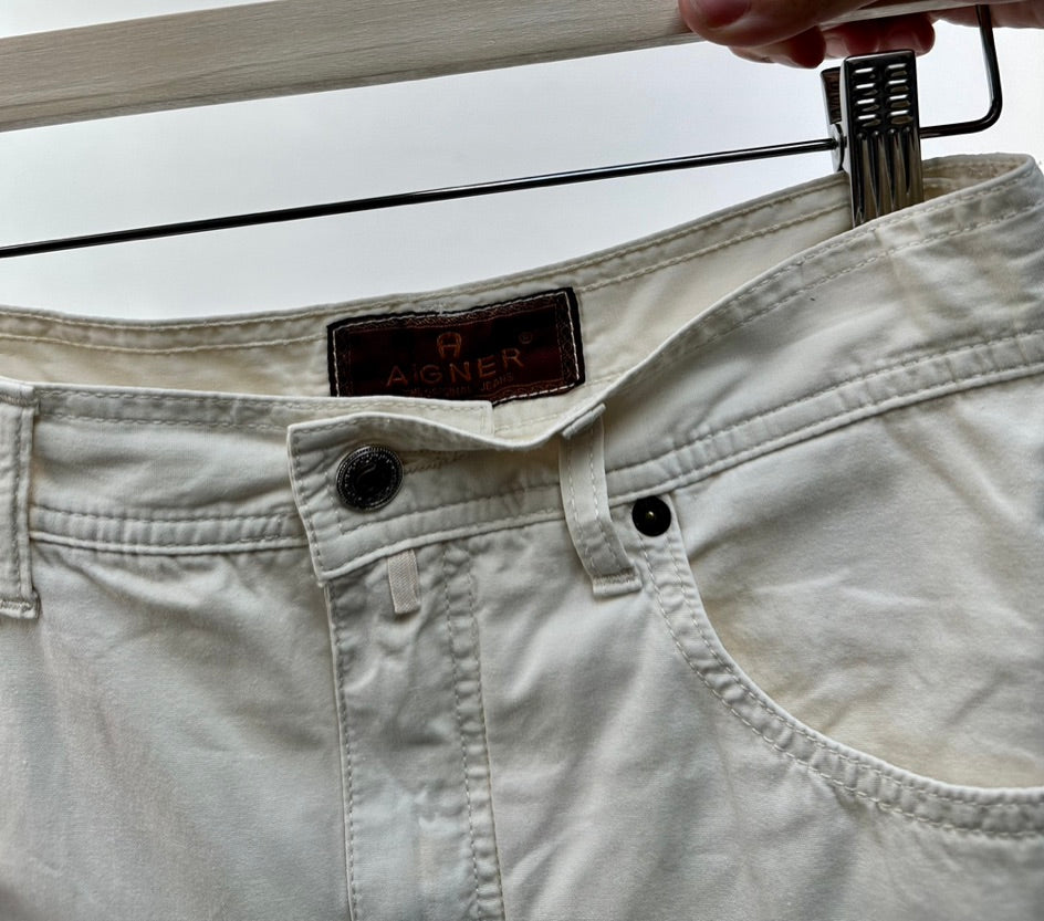 Aigner wijde broek maat 40