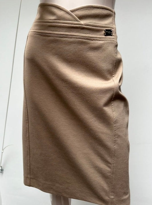 Mariella Rosati beige rok nieuw maat 40  (it 46)